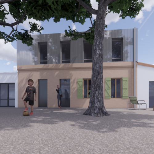 Le2bis-Agence d'architecture Toulouse -Surélévation - Extension-contemporaine-Villa Maison Colomiers