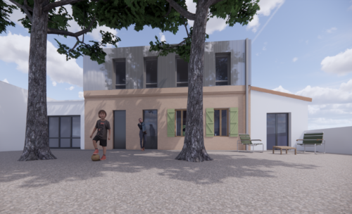 Le2bis-Agence d'architecture Toulouse -Surélévation - Extension-contemporaine-Villa Maison Colomiers