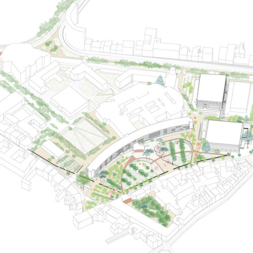 Jardin de l'arsenal-Concours-Le2bis atelier d'architecture toulouse